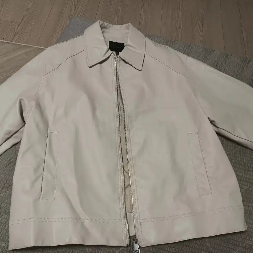 [BUNJANG] SPAO Men's Leather Jacket / 스파오 포 맨 레더 자켓