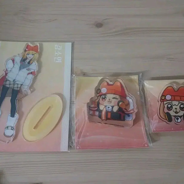[BUNJANG] Kang So Yeon Acrylic 3-Set Standee, Keyring, and Grip Tok / 강소연 아크릴 3종세트