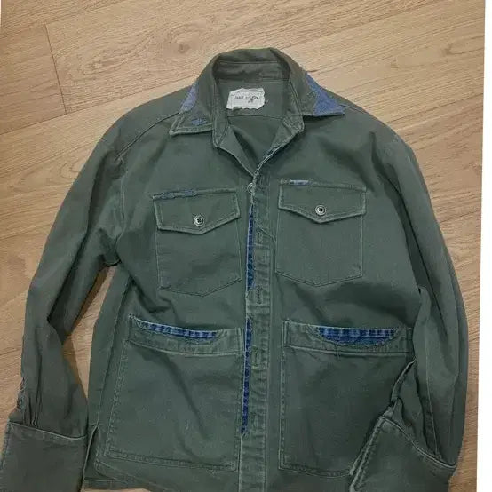 [BUNJANG] Greg Lauren Vintage-Processed Denim Attached Jacket / 그렉로렌 자켓 팝니다