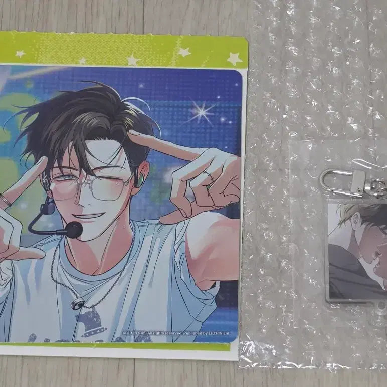 [BUNJANG] Sisyphus' Dogs Fancam Postcard + Monthly Keyring Bundle Set / 시시포스의개들 직캠엽서 +월간키링 일괄