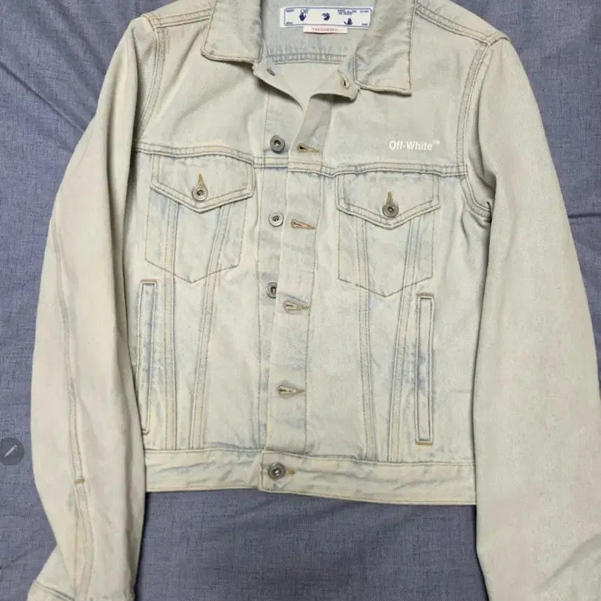 [BUNJANG] Off-White Denim Jacket New Model / [정품] 오프화이트 청자켓 신형