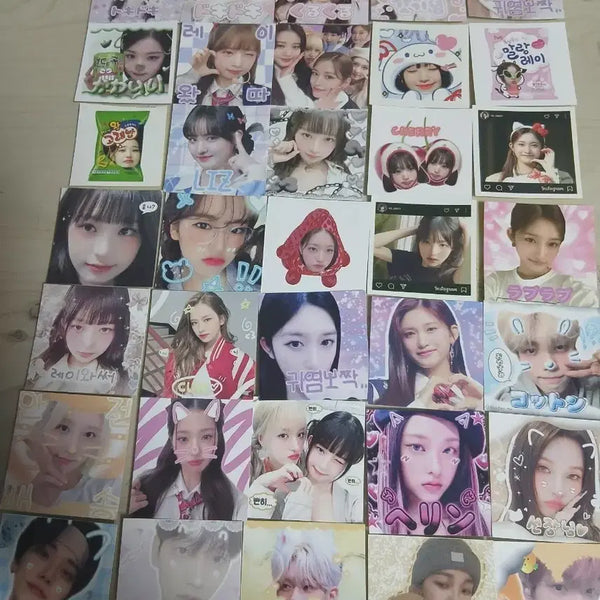 [BUNJANG] Girl Group Member Sticker Set / 아이돌 스티커