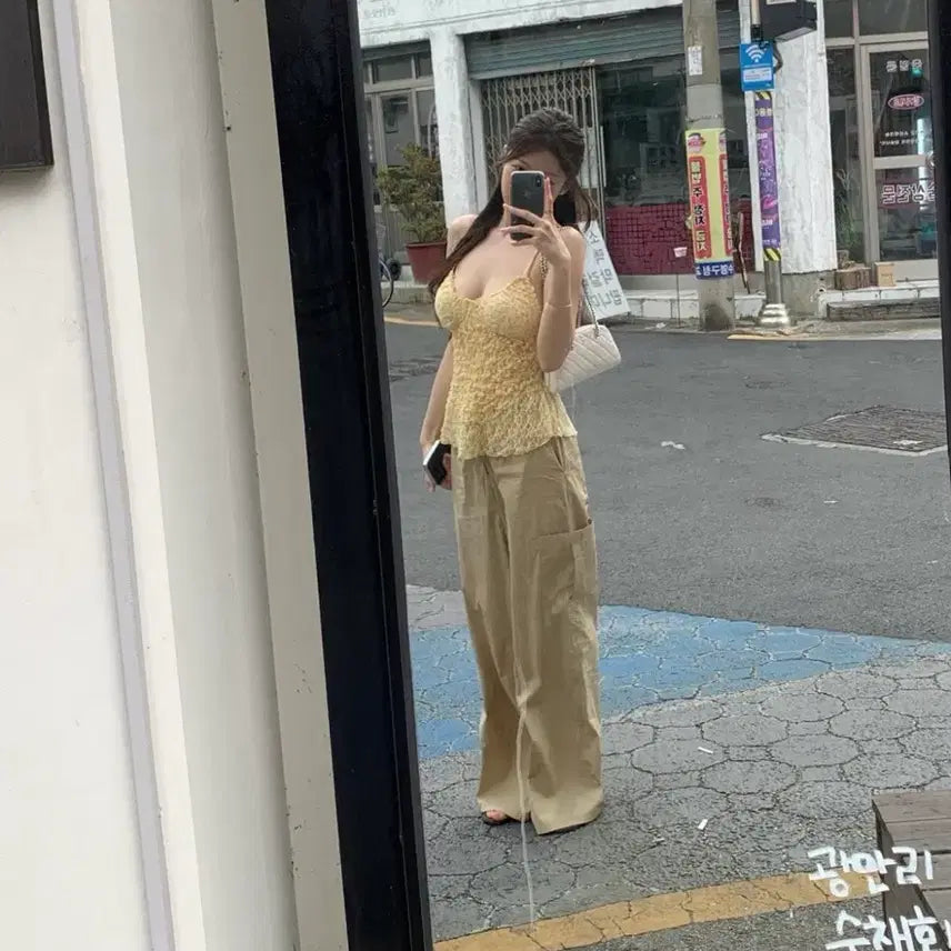[BUNJANG] ONT DAY Cargo Shorts Beige / 온트 데이 카고 숏 베이지 새상품