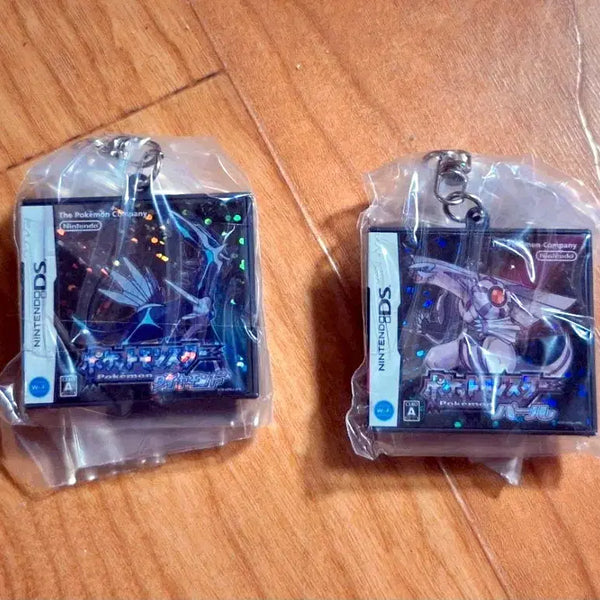 [BUNJANG] Pokemon Card Game Keychain Set: Dialga, Palkia, Sun, Moon / 포켓몬스터 패키지&게임카드 키홀더 디아루가, 펄기아, 썬, 문