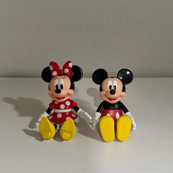 [BUNJANG] Mickey Mouse & Minnie Mouse Figure Set / 미키마우스 미니마우스 피규어 세트
