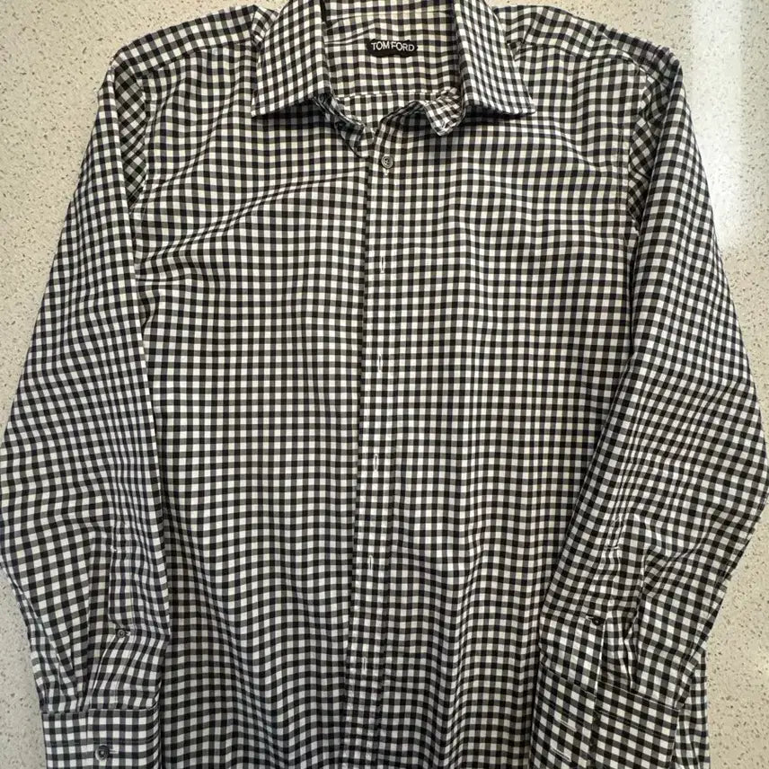 [BUNJANG] Tom Ford Check Shirt / 톰포드 셔츠