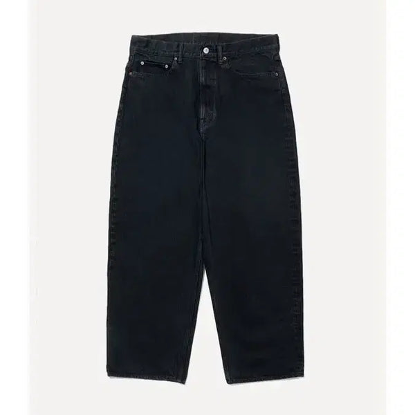 [BUNJANG] Apresse Washed Wide Denim Black 32 / [32]아프레쎄 워시드 와이드 데님 블랙