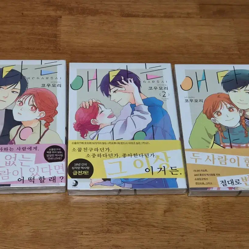 [BUNJANG] Aetaneun Sai (Complete) Volumes 1-3 / 순정만화책 '애타는 사이' 1-3권(완결)