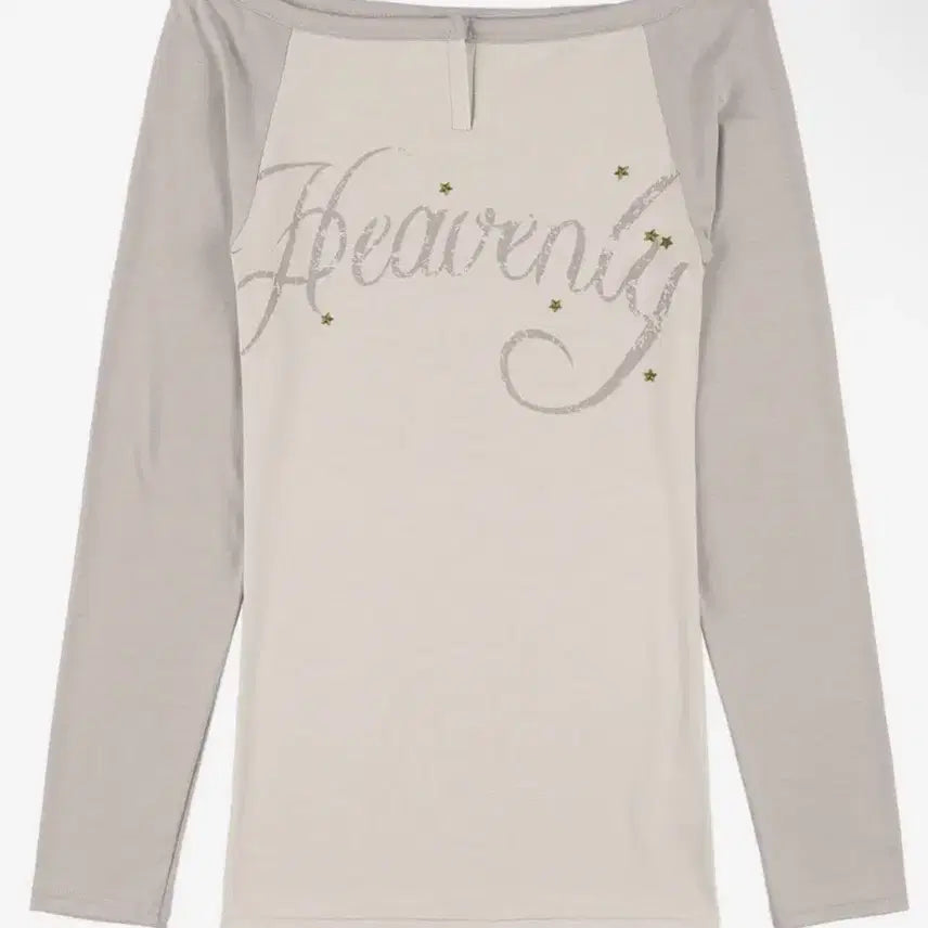[BUNJANG] Fancy Club Heavenly Off-Shoulder Long Sleeve (Beige) / 팬시클럽 헤븐리 오프숄더 롱슬리브 (BEIGE)
