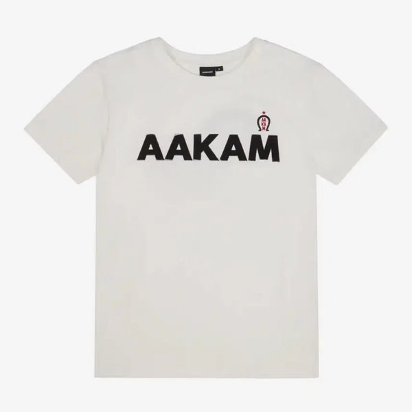 [BUNJANG] AKM Horse Half Top T-Shirt (White, One Size) / (1사이즈) 아캄 반팔 AKM Horse Half Top (White)