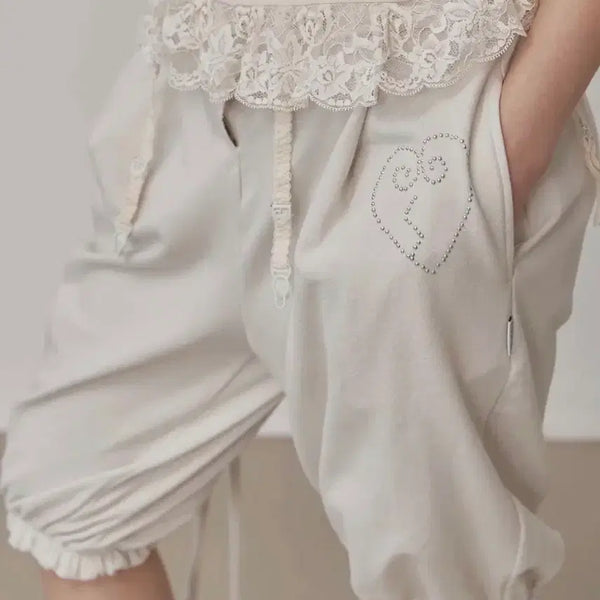 [BUNJANG] Sculptor Pumpkin Pants White / Sculptor 펌킨 팬츠 화이트 새상품