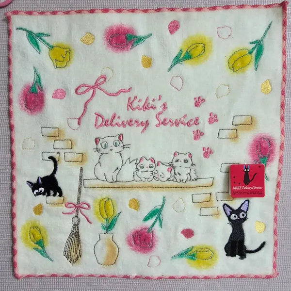 [BUNJANG] Ghibli Kiki's Delivery Service Handkerchief / 지브리 마녀배달부키키 손수건