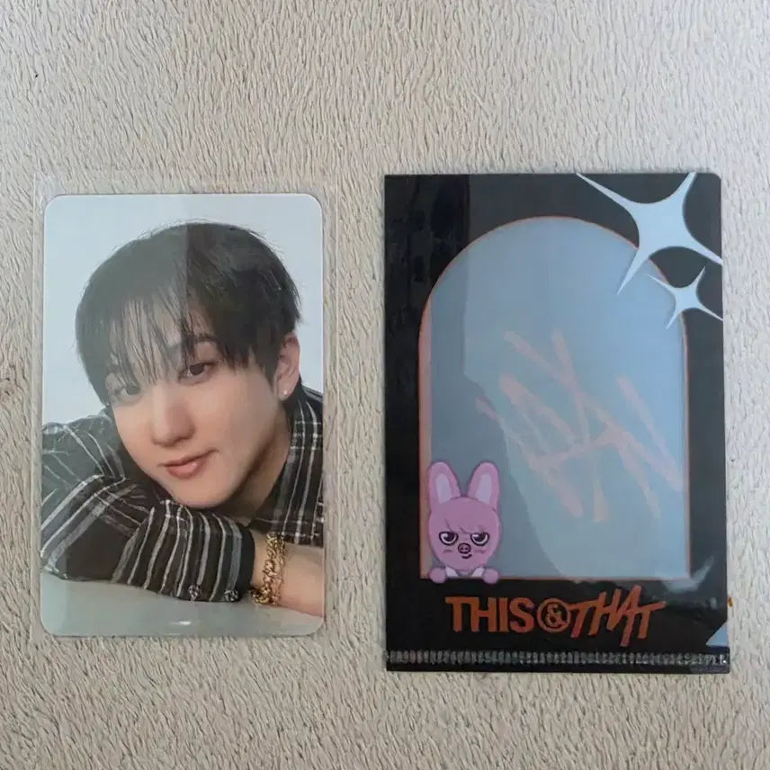 [BUNJANG] Stray Kids SKZ THIS MAN POP-UP MD Changbin Photocard / 스트레이키즈 스키즈 디스앤댓 팝업 엠디 3만원포카 창빈