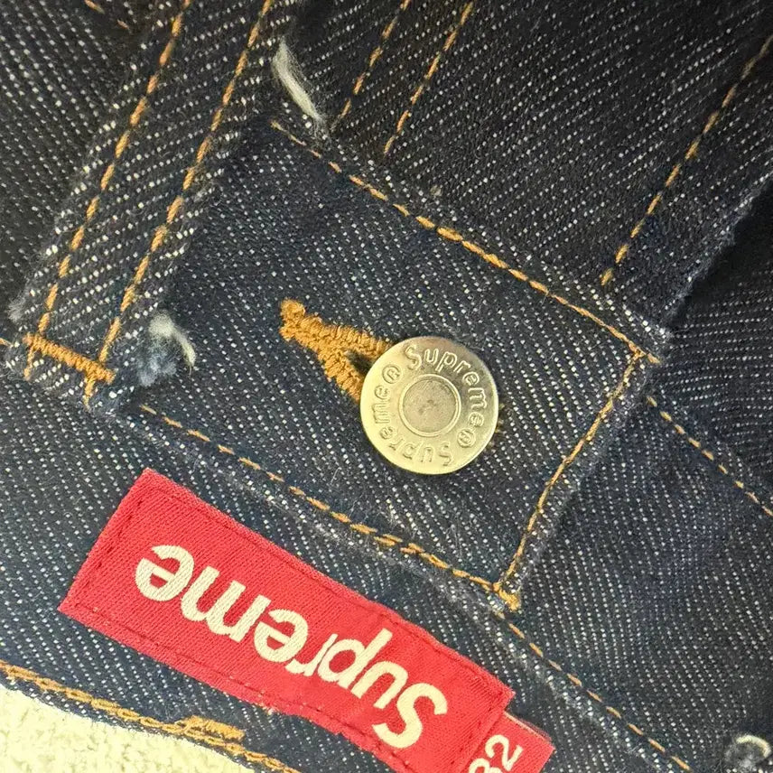 [BUNJANG] Supreme Rigid Baggy Selvedge Denim Pants 32 / [32]슈프림 리지드 배기 셀비지 데님