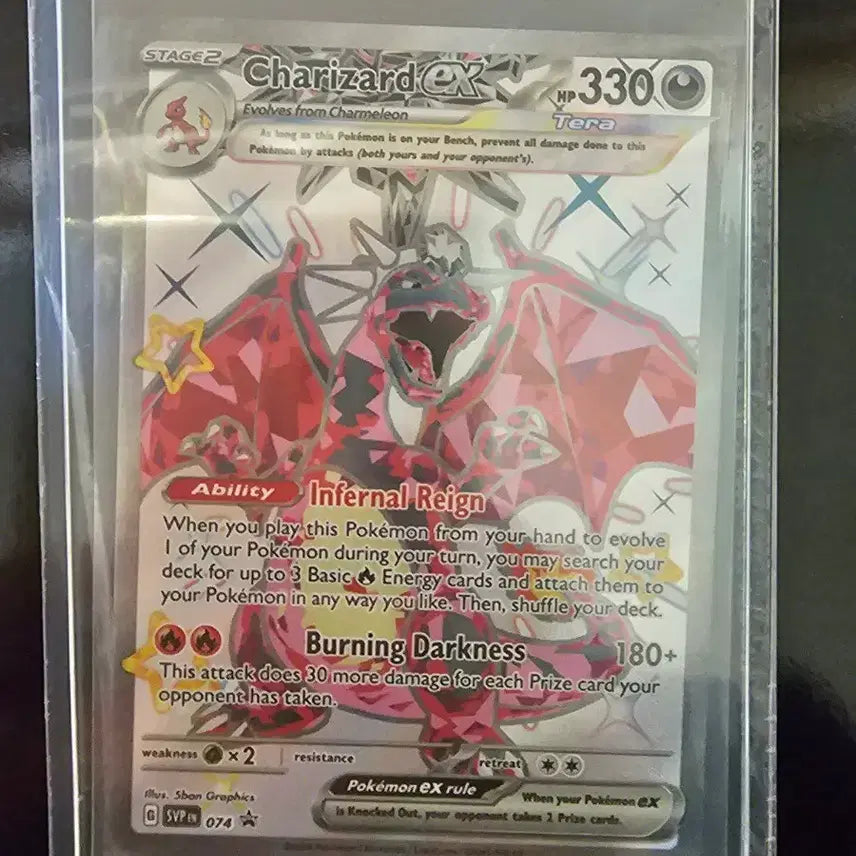 [BUNJANG] Pokemon Card Charizard ex North American Edition / 포켓몬 카드 리자몽 ex 북미판
