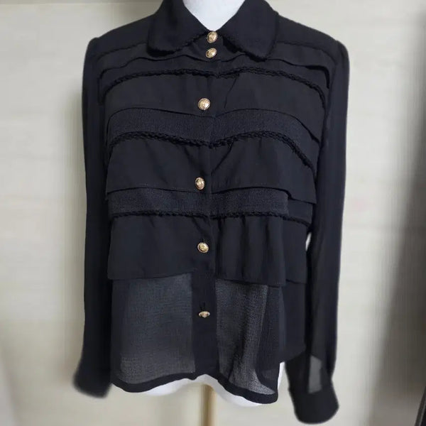 [BUNJANG] Mine Frill Blouse / 마인 프릴 블라우스 82