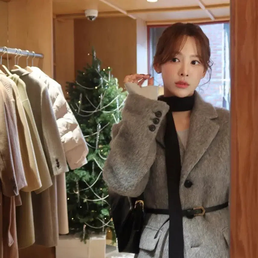 [BUNJANG] L'EVVRE Wool Jacket Grey Size S / 루에브르 울 자켓 그레이 s