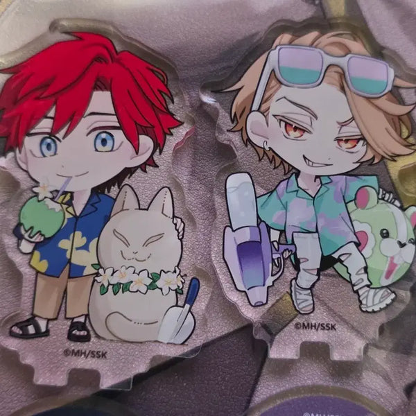 [BUNJANG] Therapy Game Animate SD Acrylic Stand Set (Shizuma & Minato Summer Version) / 테라피게임 애니메이트 SD 아크릴스탠드 판매
