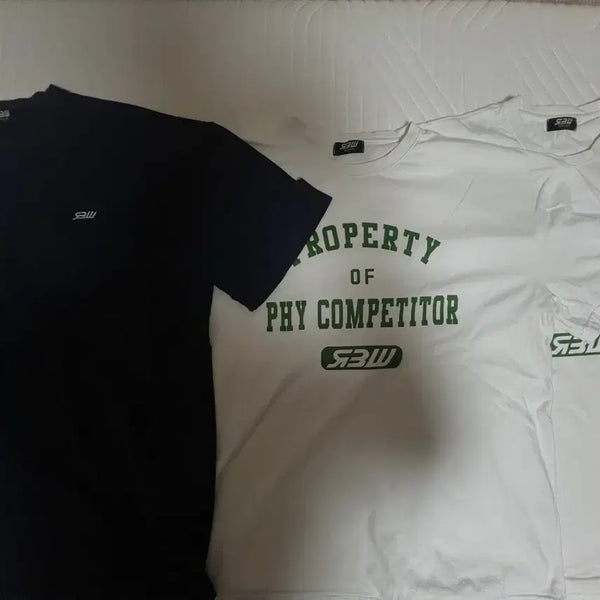 [BUNJANG] RBW T-Shirt Bundle Set (3 pcs) / RBW 반팔 일괄 세장