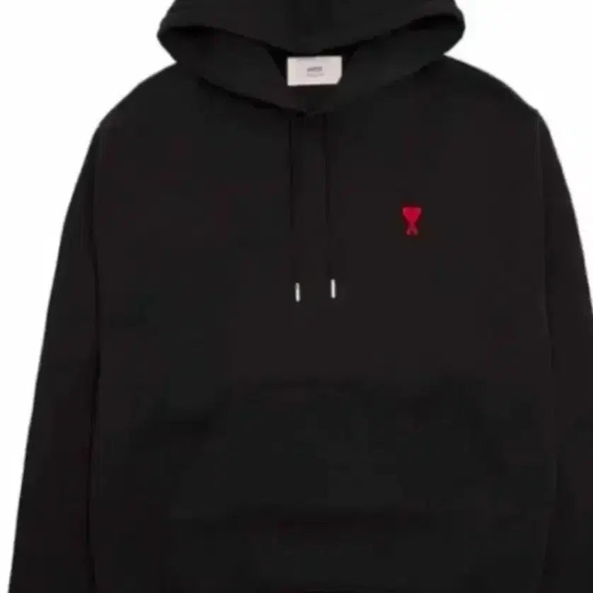 [BUNJANG] AMI Ami de Coeur Logo Hoodie / 아미 하트 로고 후드 블랙아미 레드하트 후드티 (블랙/그레이/네이비)