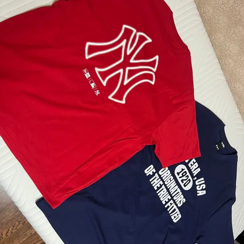 [BUNJANG] New Era T-Shirt XL / 뉴에라 반팔 새상품 일괄 XL