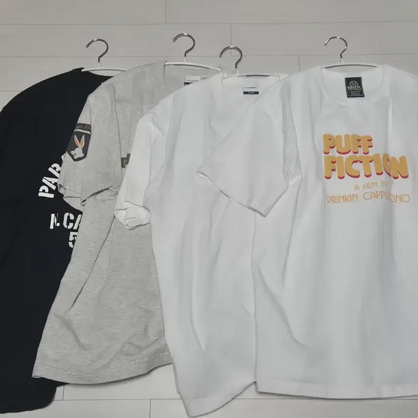 [BUNJANG] Outstanding x Prismworks Short Sleeve T-Shirt Bundle (Size M) / 아웃스탠딩, 프리즘웍스 반팔티