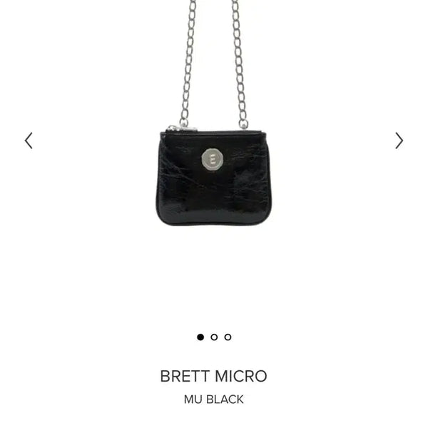[BUNJANG] minitmute Brett Micro Black Bag / 미닛뮤트 브렛 마이크로 블랙