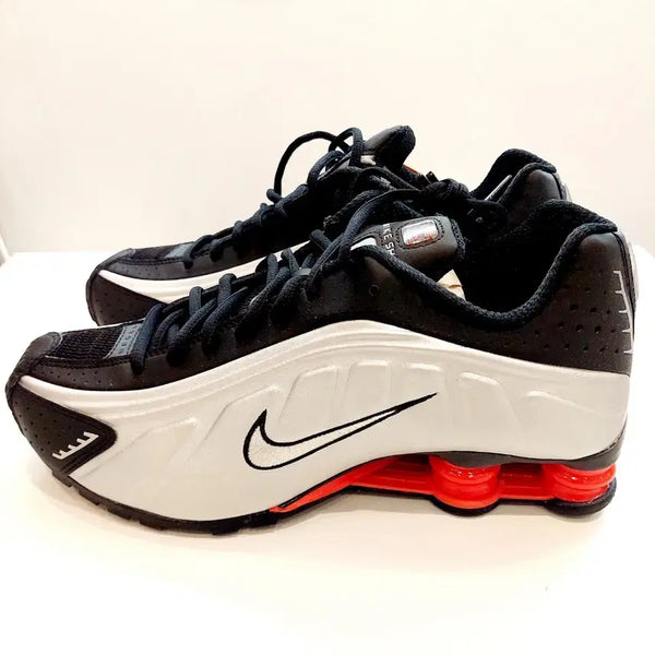 [BUNJANG] Nike Shox R4 Black Metallic Silver Sneakers / 새상품 나이키 샥스 R4 블랙 메탈릭 실버 275 운동화 급처분합니다
