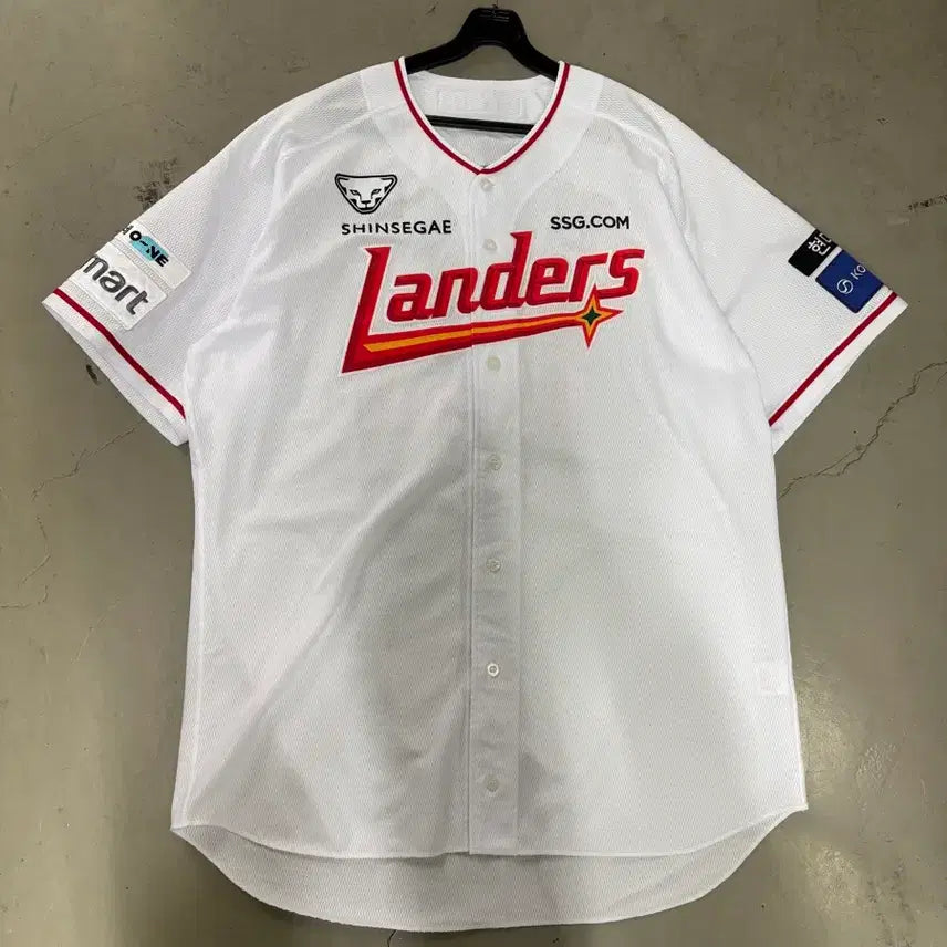[BUNJANG] SSG Landers Baseball Jersey Uniform 3XL / SSG랜더스 베이스볼 유니폼 져지 3XL
