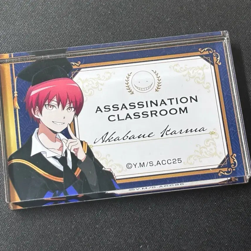 [BUNJANG] Assassination Classroom Akabane Karma 10th Anniversary Acrylic Block / 암살교실 아카바네 카르마 10주년 아크릴블럭