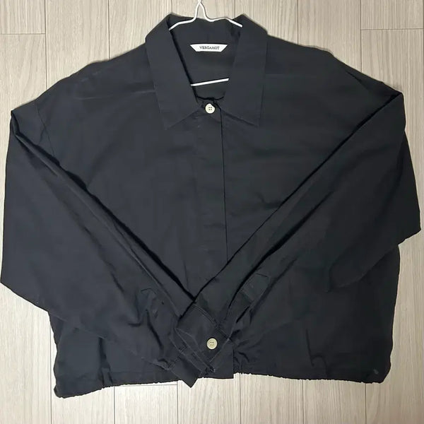[BUNJANG] Bergamot String Blouse Navy / 베르가못 스트링 블라우스 네이비
