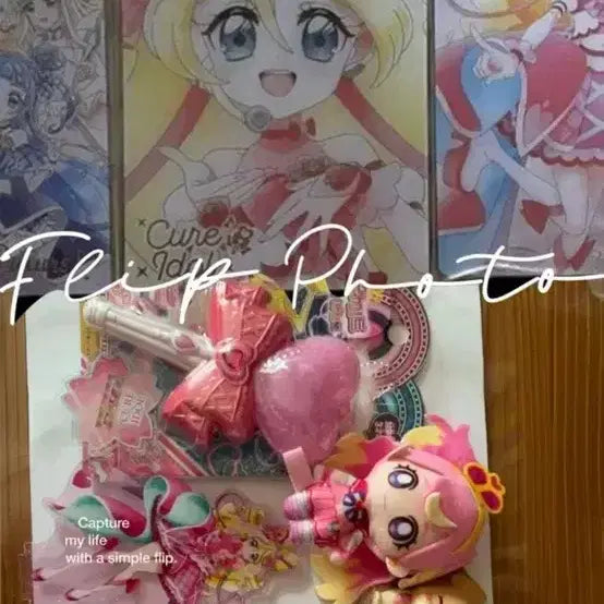 [BUNJANG] Wonderful Pretty Cure! Cure Yumeni Kōmugi Acrylic Plush & Notebook Toy Bundle Set / 일괄)너랑 아이돌 프리큐어 원더풀 프리큐어 큐어 아이돌 코무기 아크릴 누이 수첩 완구
