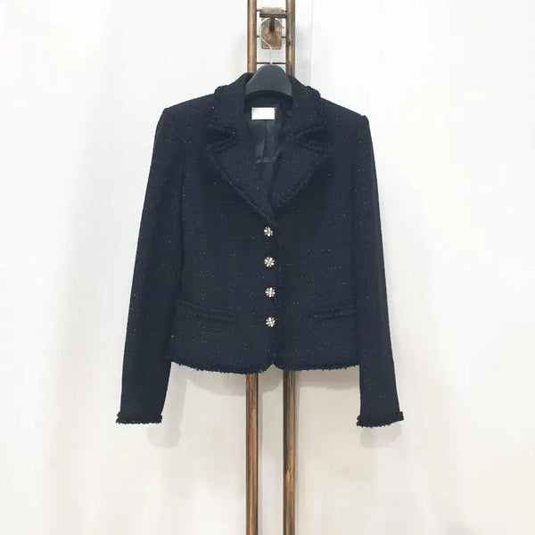[BUNJANG] Bishop New Line Tweed Jacket (M) / (JJ31068)비숍 뉴라인 트위드 자켓 M