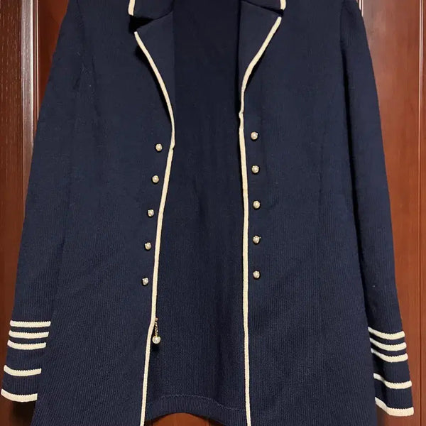 [BUNJANG] Senzone Zip-Up Knit Jacket / 센존 집업 니트자켓