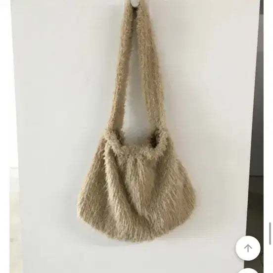 [BUNJANG] Faux Fur Bag / 뽀글 퍼 가방 - 새상품