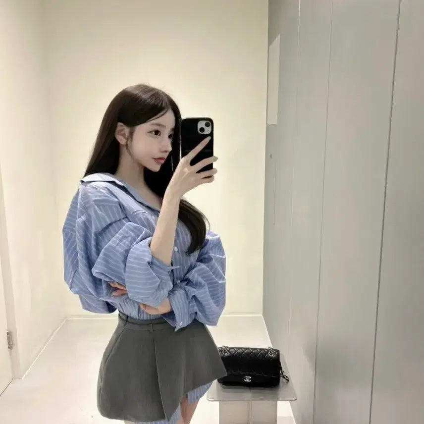 [BUNJANG] Yuzh Coordi Set Shirt + Skirt / 유즈 코디 세트