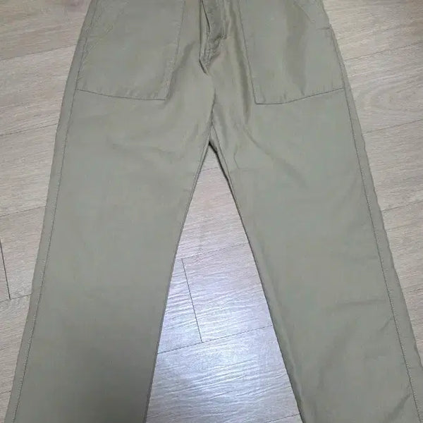 [BUNJANG] Uniform Bridge Cotton Cargo Pants Beige M / 유니폼 브릿지 팬츠 M