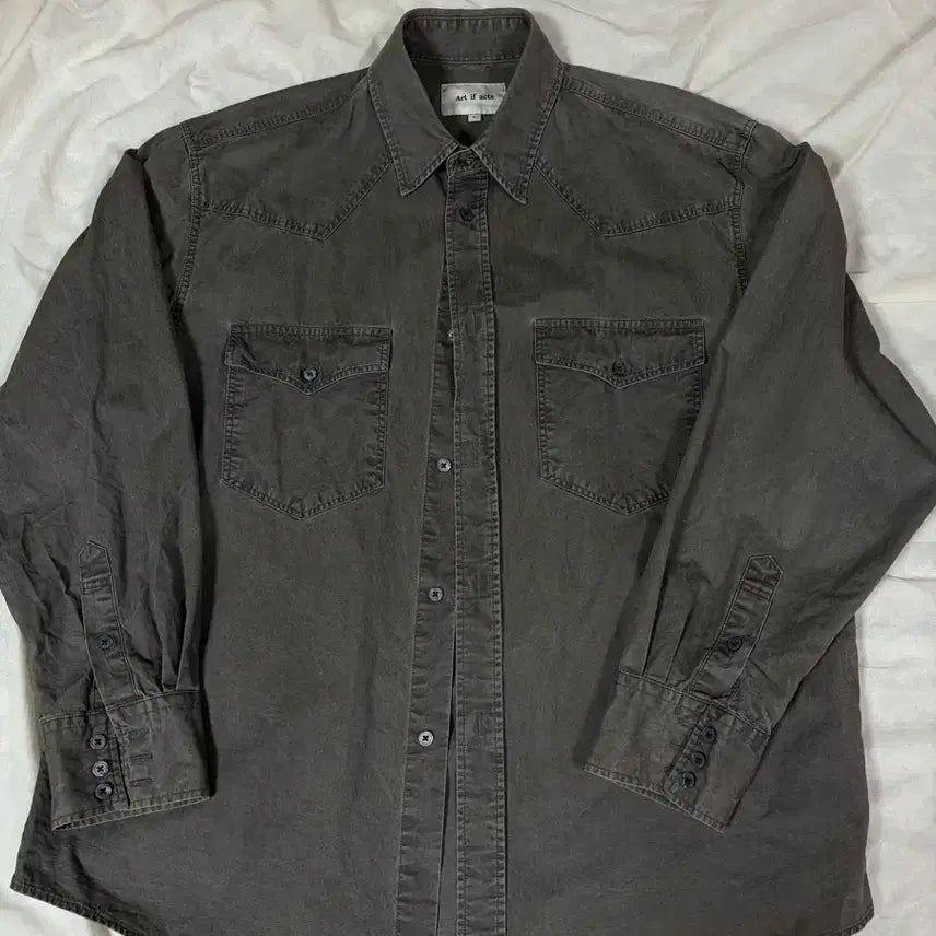 [BUNJANG] ART IF ACTS Western Shirt / [L] 아트이프액츠 웨스턴 셔츠