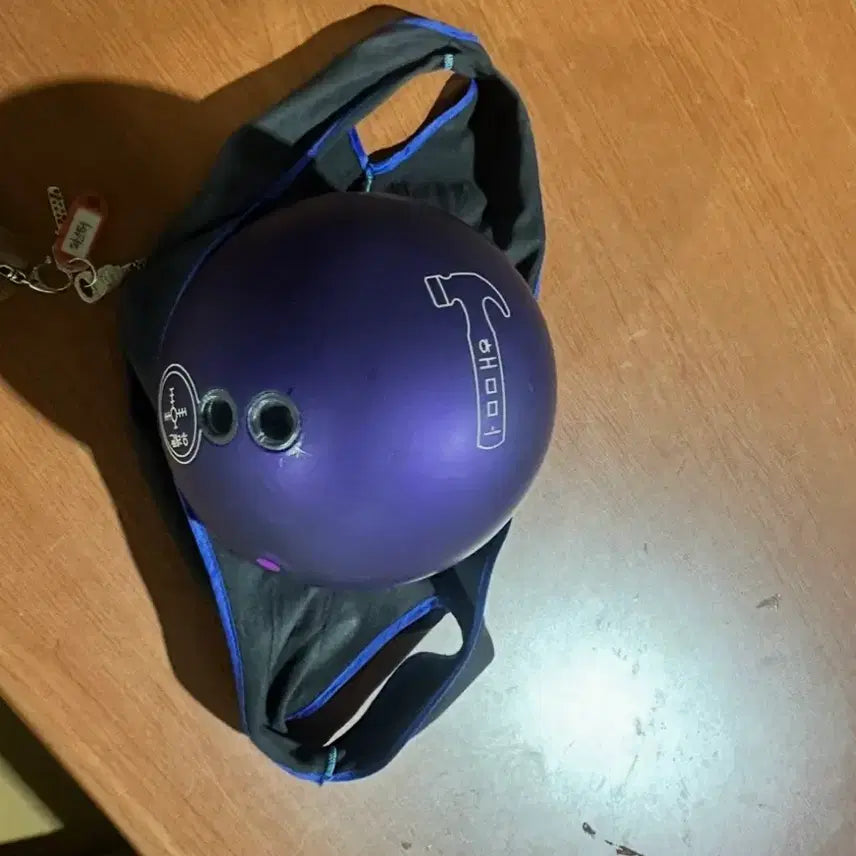 [BUNJANG] Purple Hammer 15lb Bowling Ball Korean Edition with Bag / 퍼플 해머 한글판 15p 볼링공
