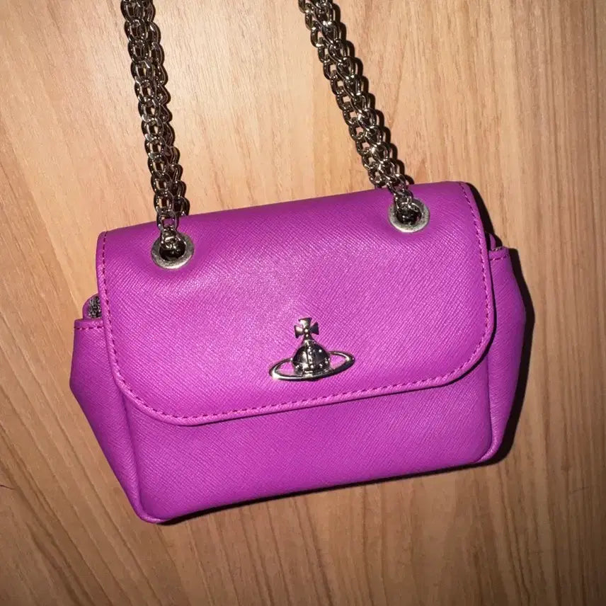 [BUNJANG] Vivienne Westwood Purple Mini Bag / 비비안웨스트우드 보라색 미니 백