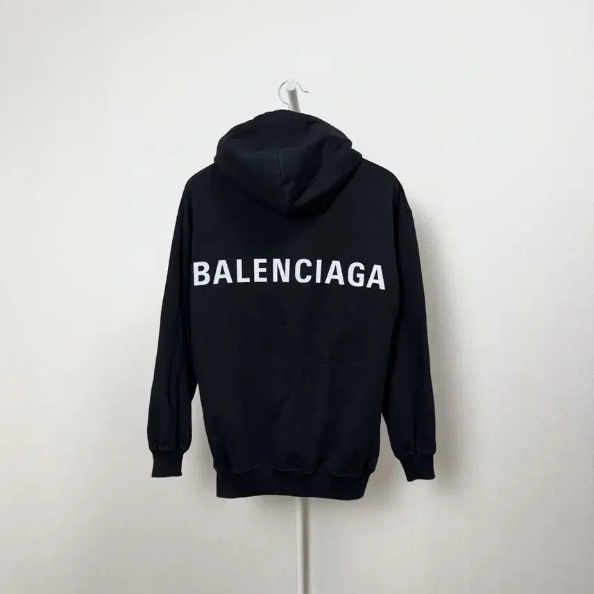 [BUNJANG] Balenciaga Back Logo Hoodie (XS) / [XS] 발렌시아가 백로고 후드티