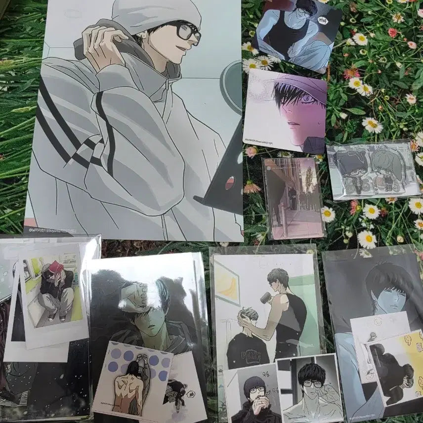 [BUNJANG] Happy Together Be Onnx Collaboration Cafe Bundle Set Postcards, Corotto, Coasters, Posters / 일괄) 해피투게더 비온아넥스 콜라보 카페 콜캎 엽서,코롯토 ,코스터, 포스터