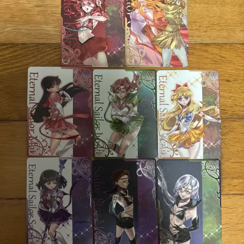 [BUNJANG] Sailor Moon 8-Card Set (Complete) / [새상품] 세일러문 카드 8종세트 (개별X)