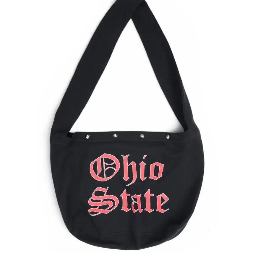 [BUNJANG] Yase 2-Way Sport Sweat Shoulder Bag Black / 야세 2WAY 스포츠 스웻 숄더백 블랙