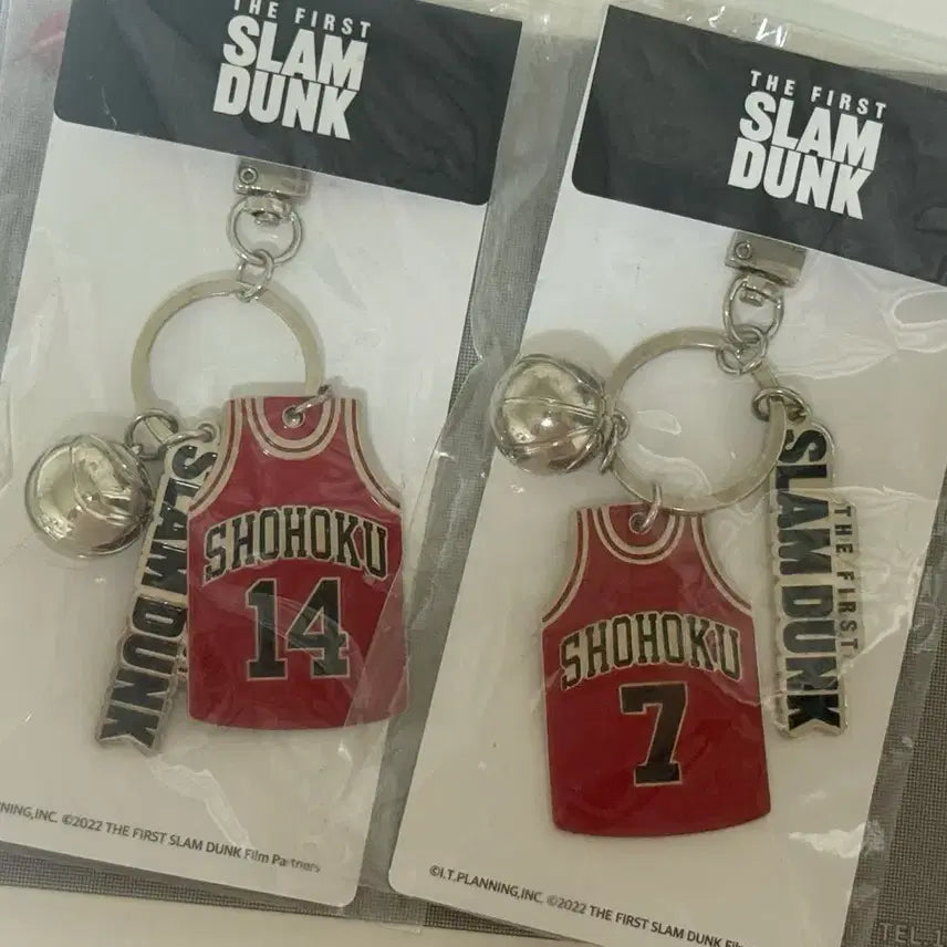 [BUNJANG] Slam Dunk Taemin Jeong & Taseop Song Keyring Bundle Set / 슬램덩크 정대만 송태섭 키링 일괄