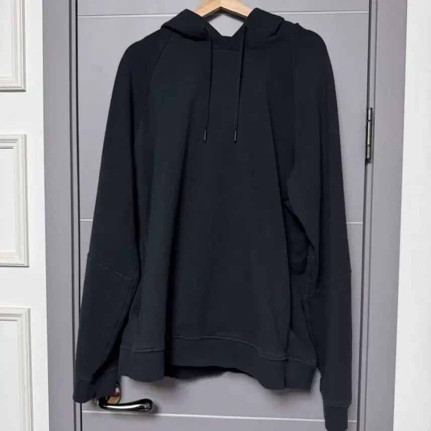 [BUNJANG] Lululemon Black Hoodie 2XL / 룰루레몬 블랙 후드티 2xl 미니멀 깔끔