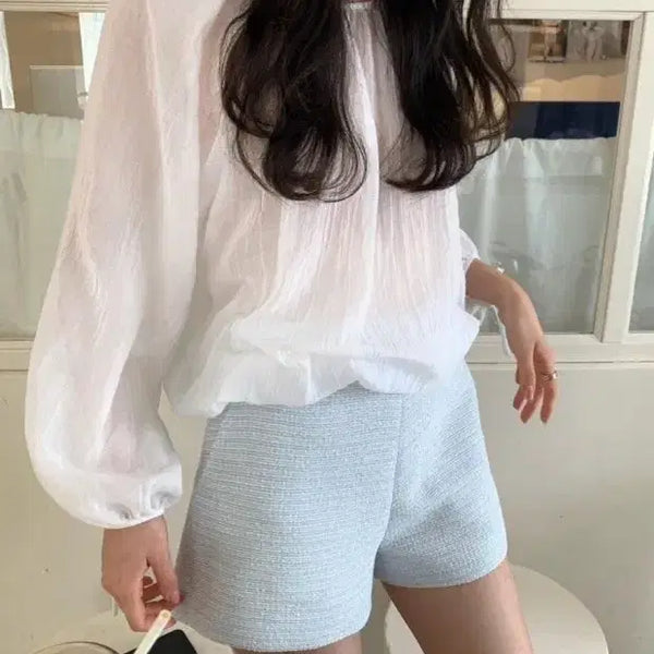[BUNJANG] Refrain French Blouse / [실사O]르플레인 프렌치 블라우스
