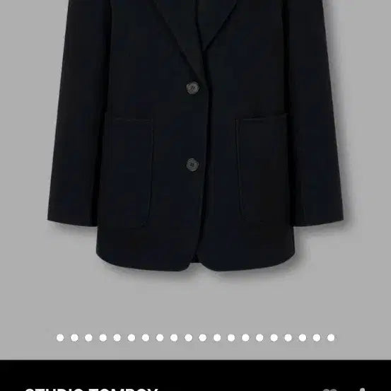 [BUNJANG] Studio Tomboy Big Outpocket Single Two-Button Handmade Jacket / 스튜디오 톰보이 빅 아웃포켓 싱글 투버튼 핸드메이드 자켓