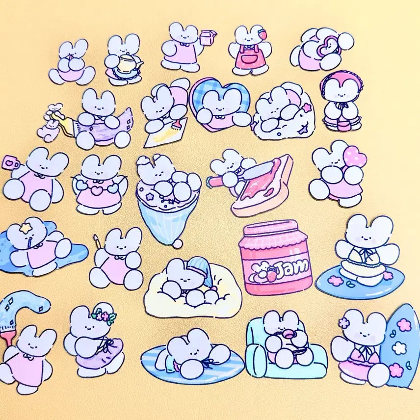 [BUNJANG] Bori Die-cut Stickers for Journaling / [보리 인컷 - 25] 다꾸용 보리 인컷 판매