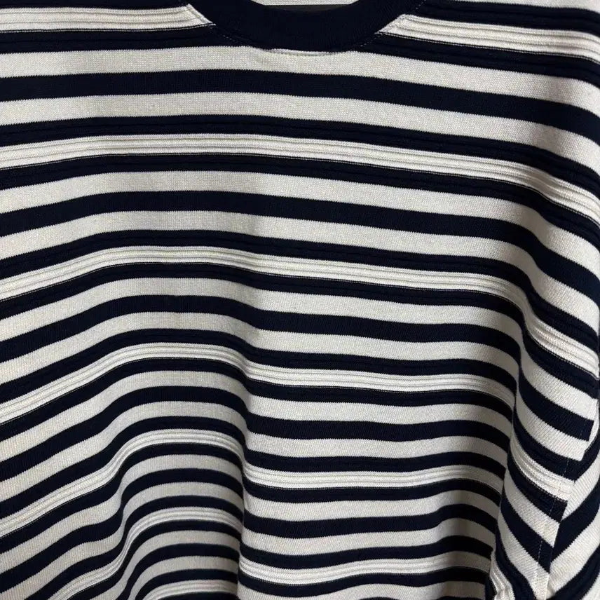 [BUNJANG] Bellie Stripe Knit XL / 벨리에 스트라이프 니트 XL